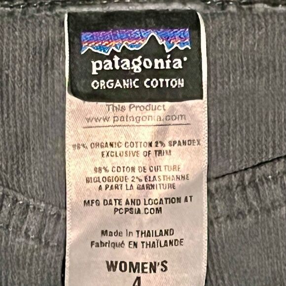 Patagonia Women's Corduroy Mini Skirt in Grey size 4 - Picture 5 of 7
